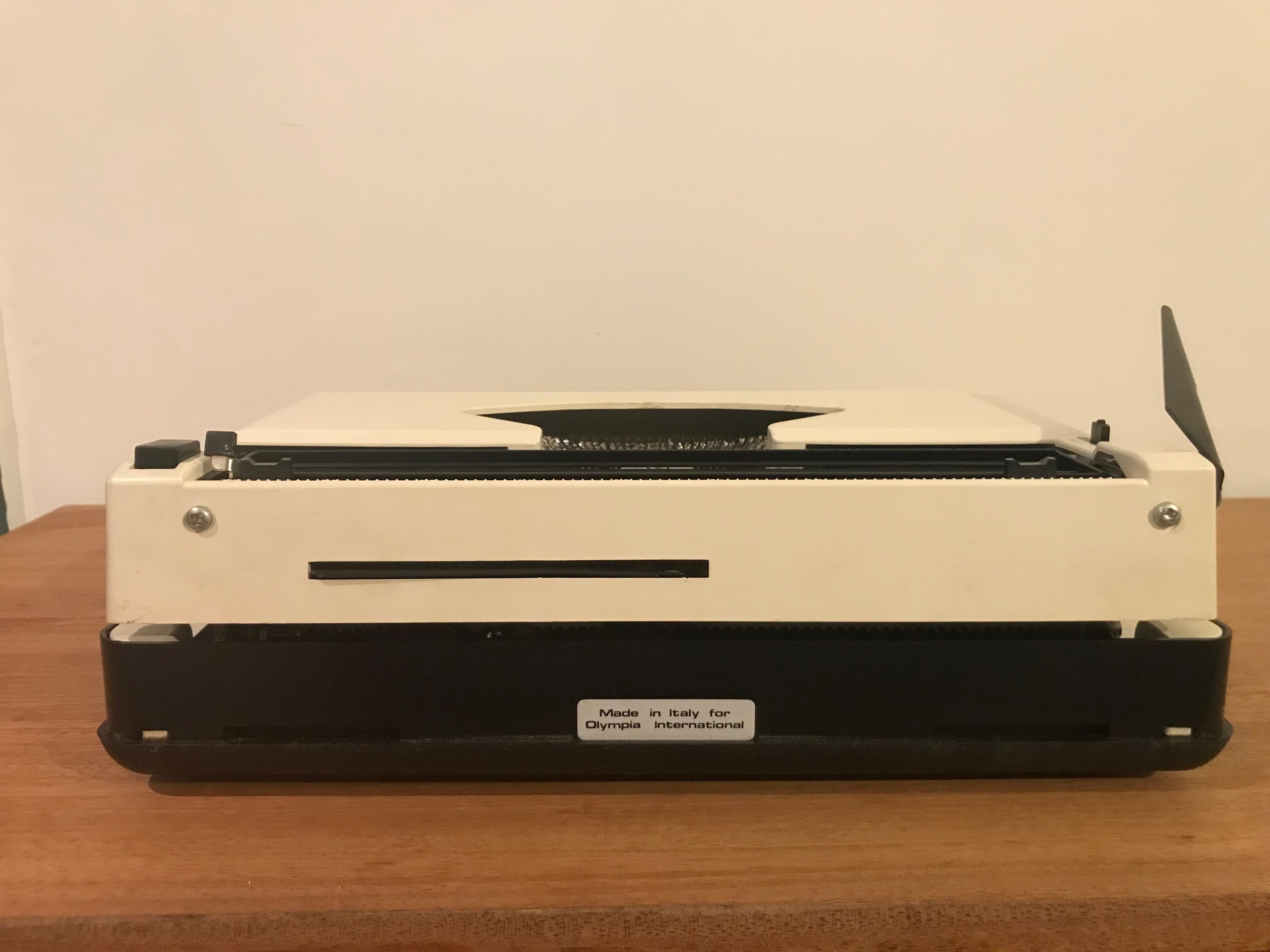 Typewriter olympiette