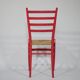 B&B Italy Wicker Chairs Table Colorful Mid-Century Design 60s 70s, Set of 5