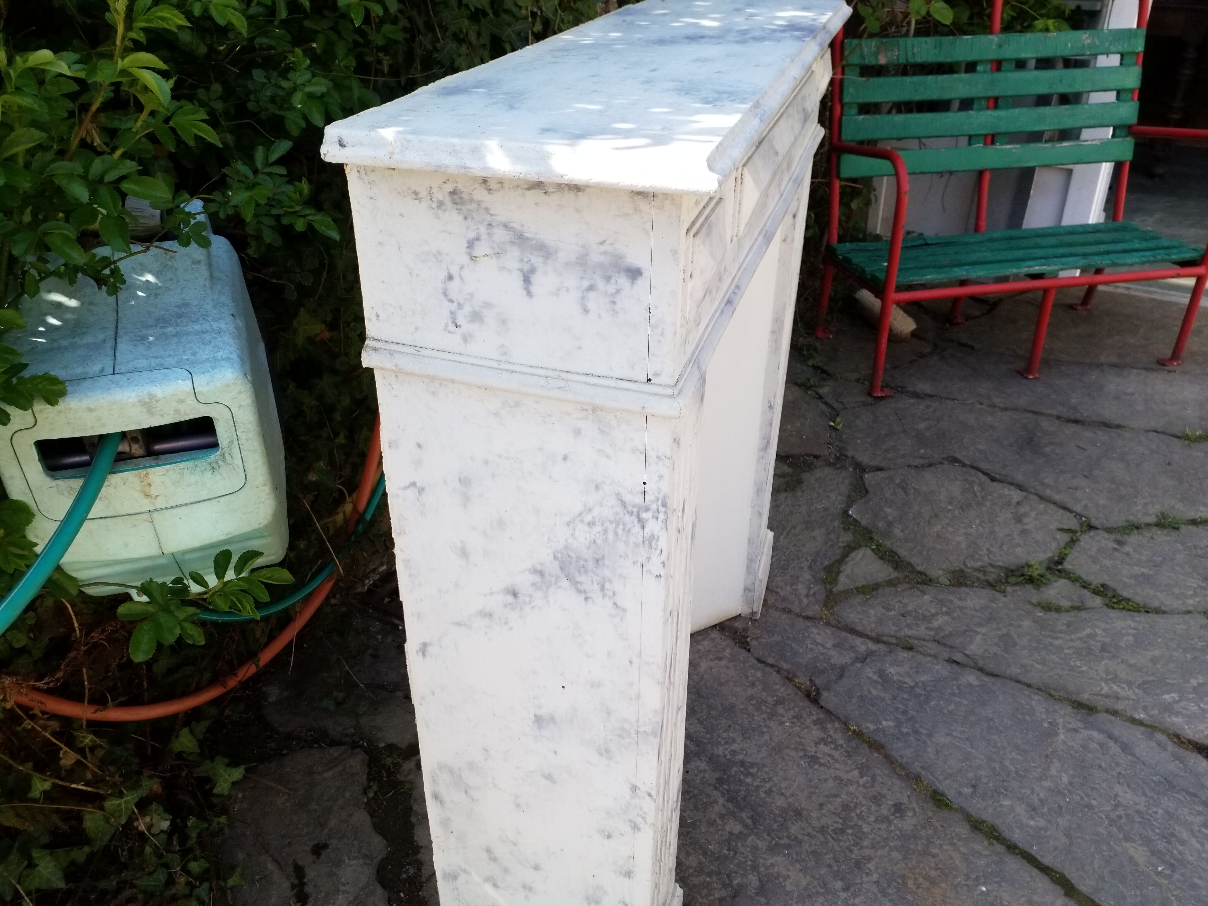 Cheminée en bois