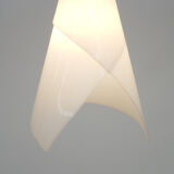 Scandinavian hanging lamp in plexiglass 1960