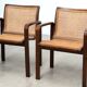 Set of four armchairs by Olivo Pietro