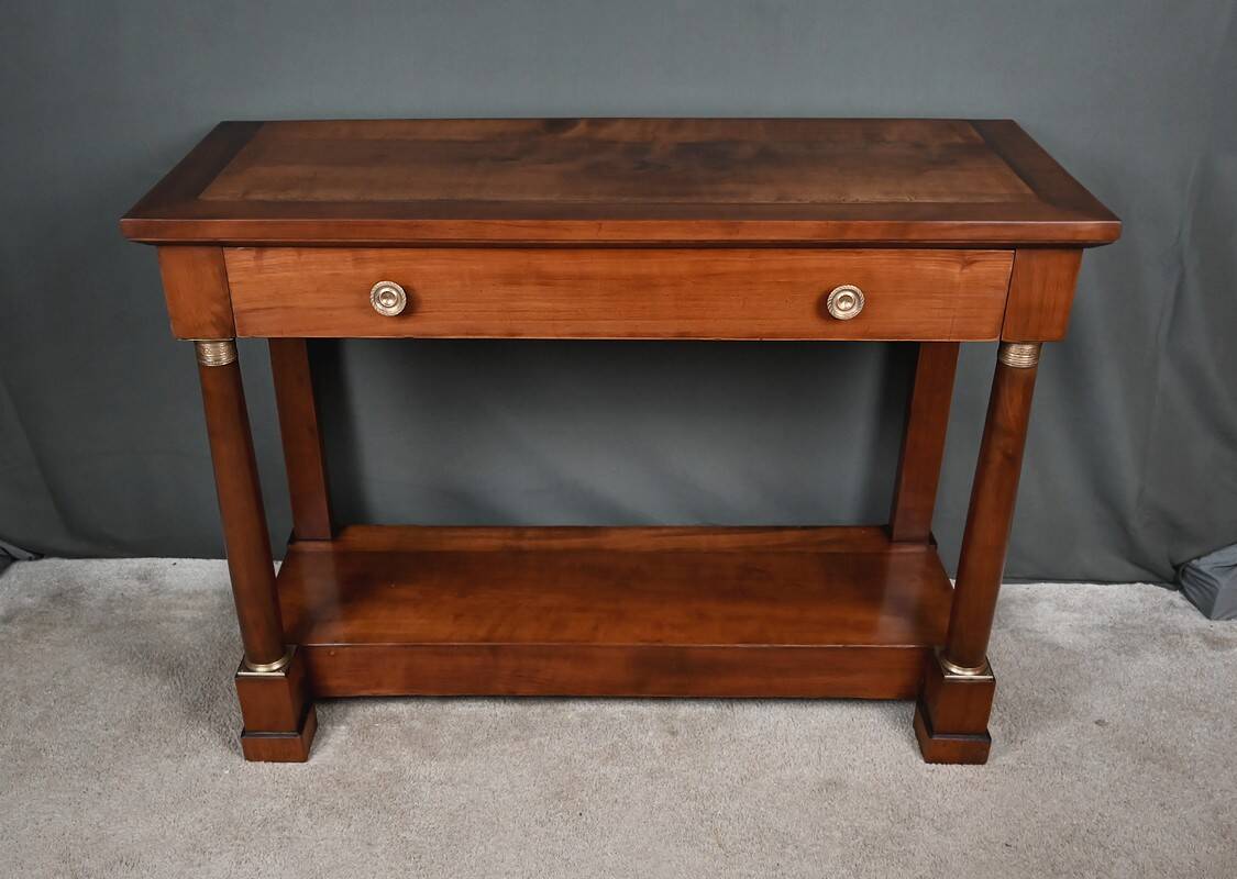 Cherrywood console, Empire style – Mid 19th century