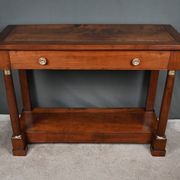Console en Merisier, style Empire – Milieu XIXe