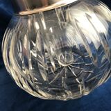 Old crystal orangeade decanter