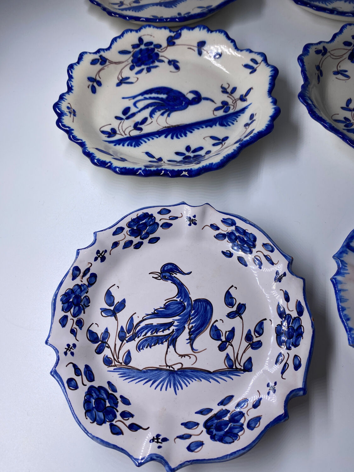 Earthenware plates Martres Tolosane Faïencerie Jodra