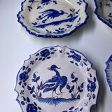 Earthenware plates Martres Tolosane Faïencerie Jodra