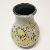 Ceramic vase, Accolay, 1960