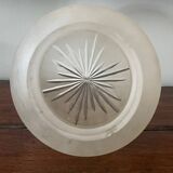 cut glass art deco globe