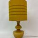 Mid-century glass table lamp by de Rupel , 1970's Belgium