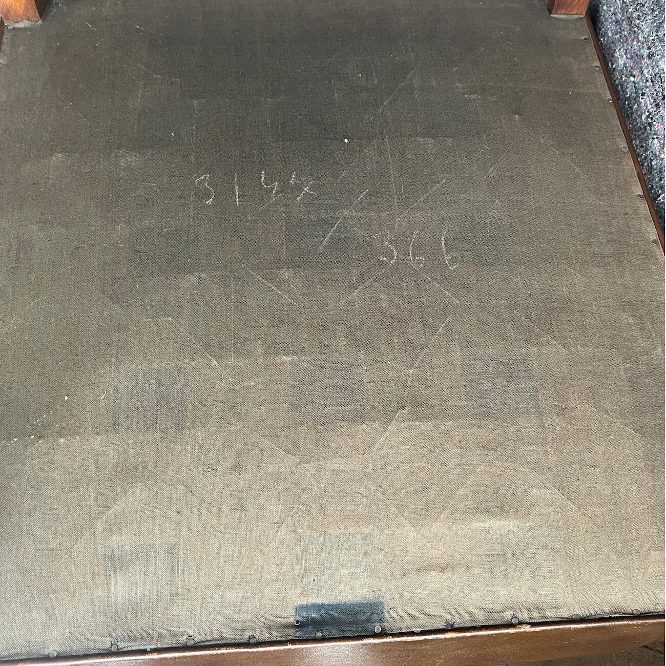 Pair of old Danish club chairs in patinated leather 1940s