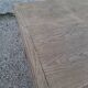 Solid oak farmhouse table fully sandblasted.