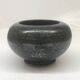 Glazed ceramic vase signed Pitot