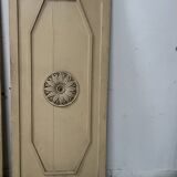 Set of two moulded panel doors from the 19th century.