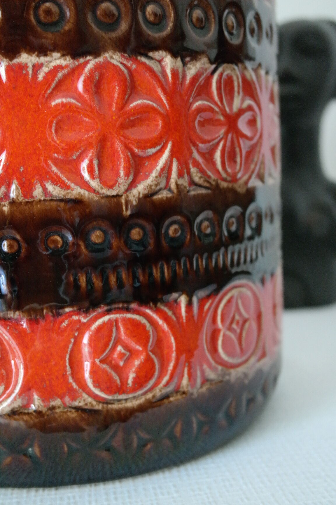 Vintage West Germany ceramic jar