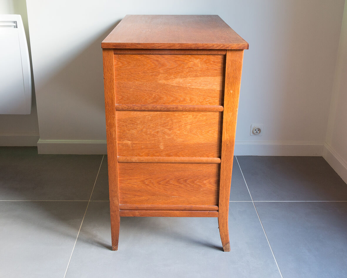 Rattan chest of drawers