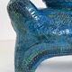 Aldo Londi for Bitossi Rimini Blu Ceramic Plant Centaur Sculpture, Italy, 1