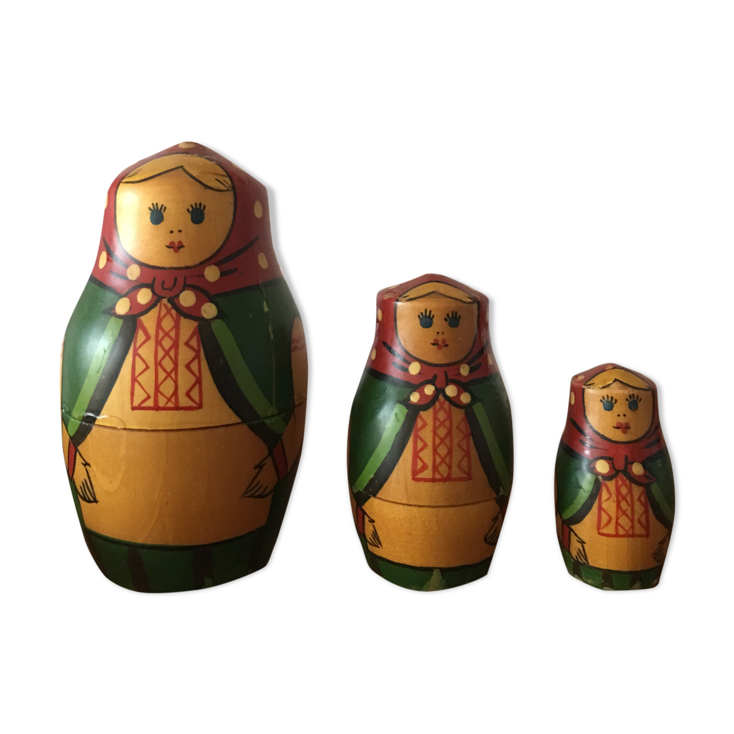 Vintage Russian Matryoshka Dolls