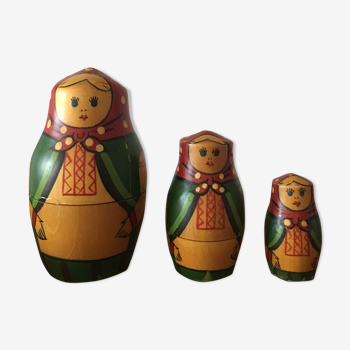 Vintage Russian Matryoshka Dolls