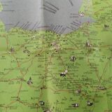 Map of Normandy 1940's