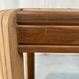 Console d’entrée ou bout de canapé Art déco en bois plaqué – Années 30