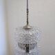 Suspension en verre vintage