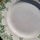 Set of 7 Flat Plates, Summer Model, Terre De Fer, Saint Amand