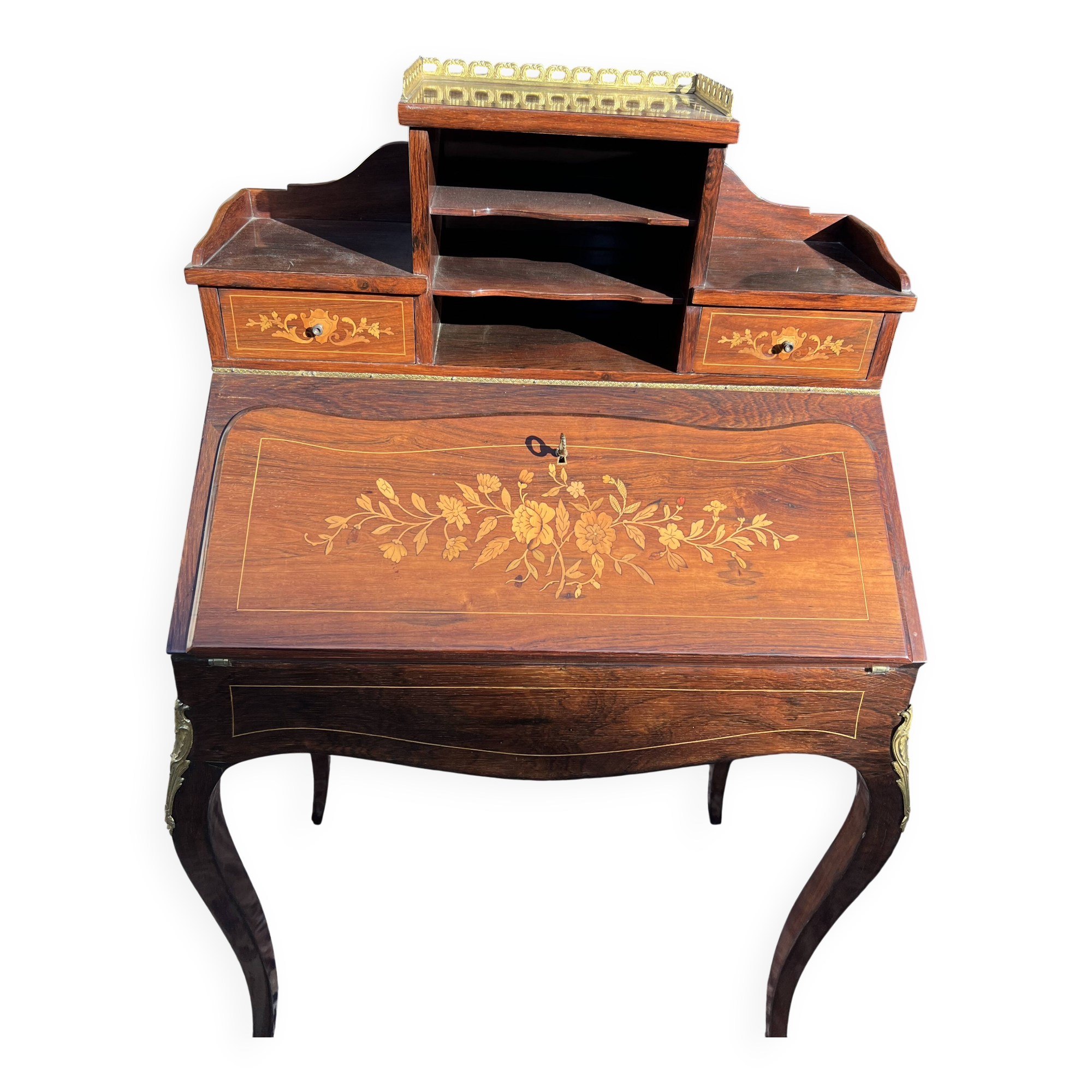 Louis XV style graduated desk