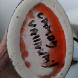 Vallauris ceramic lamp