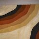 Rug published by Herforder Teppiche, 1970s pop art design.