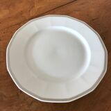 6 assiettes à dessert et son compotier