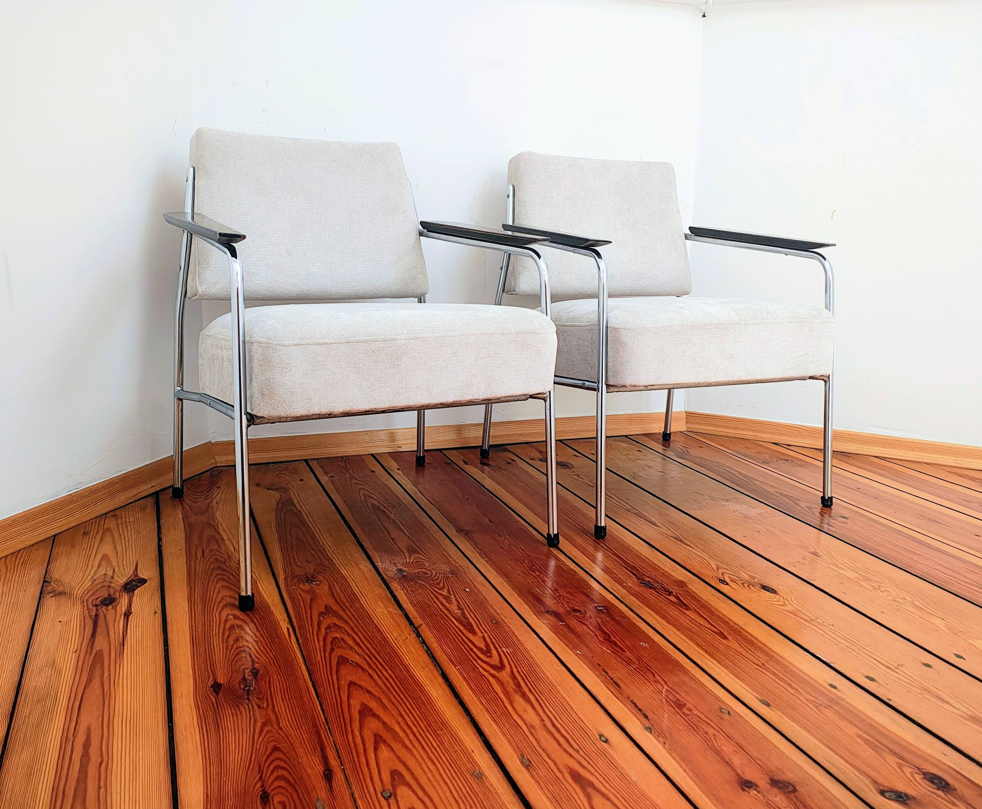 Vintage Czechoslovakian Armchairs, 1960s