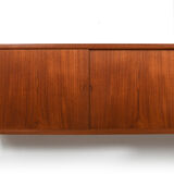 Teak Royal System with conical Desk by Poul Cadovius