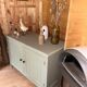 Renovated solid wood sideboard