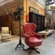 Fauteuil de bureau en cuir 60’S