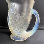 Large vase with 2 Art Deco handles signed Verlys