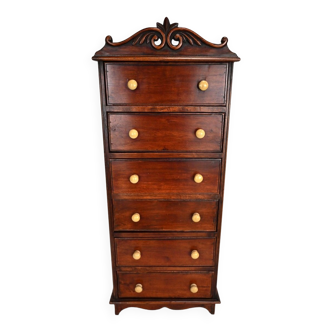 Mahogany drawer cabinet – 1960