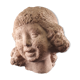 bust statuette sculpture terracotta style art deco 1930 little girl