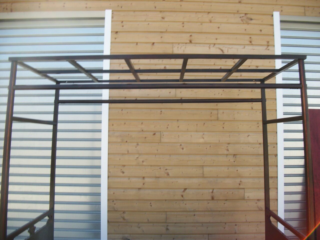 Opium lacquered canopy bed