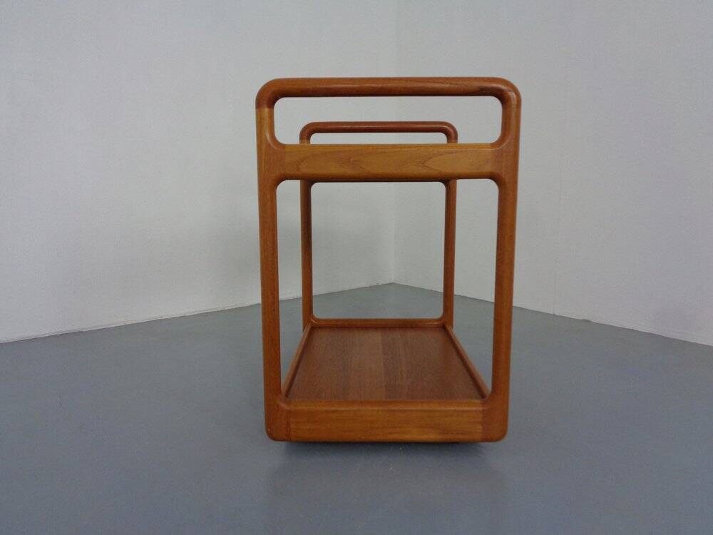 Teak Tea Cart by Cado, Denmark, 1970s