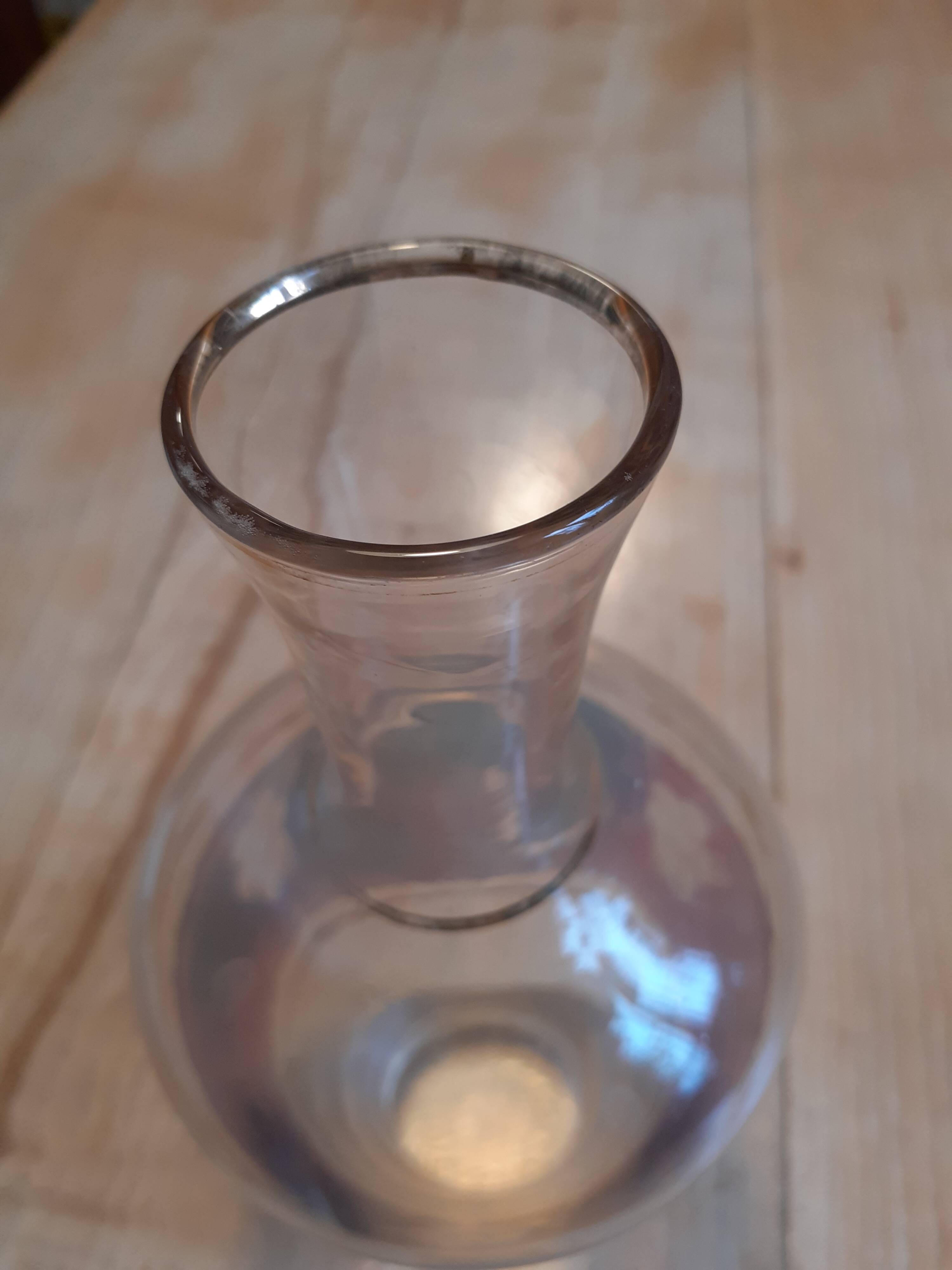 Delicate antique carafe