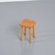 Pine stool by Charlotte Perriand, Les Arcs, France