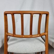 Lot de 4 chaises vintage Niels Otto Møller modèle n°83 1970