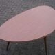 Table triangulaire en forme de rein de 1950/60