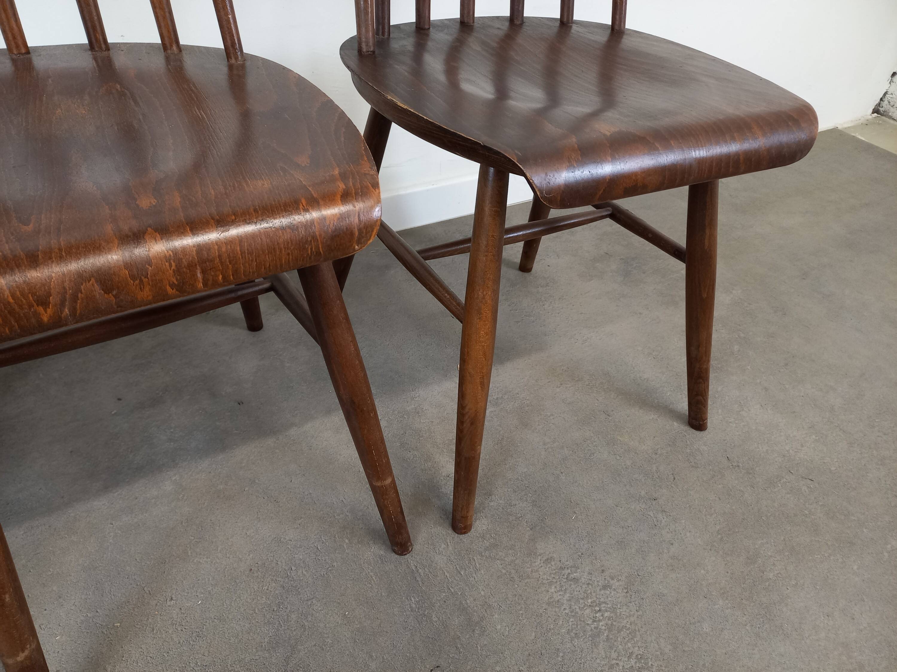 Scandinavian chairs set of 4