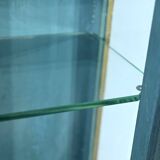 Small Showcase in Painted and Gilded Wood, Louis XV Style – Early 19th Century