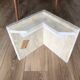 Travertine coffee table