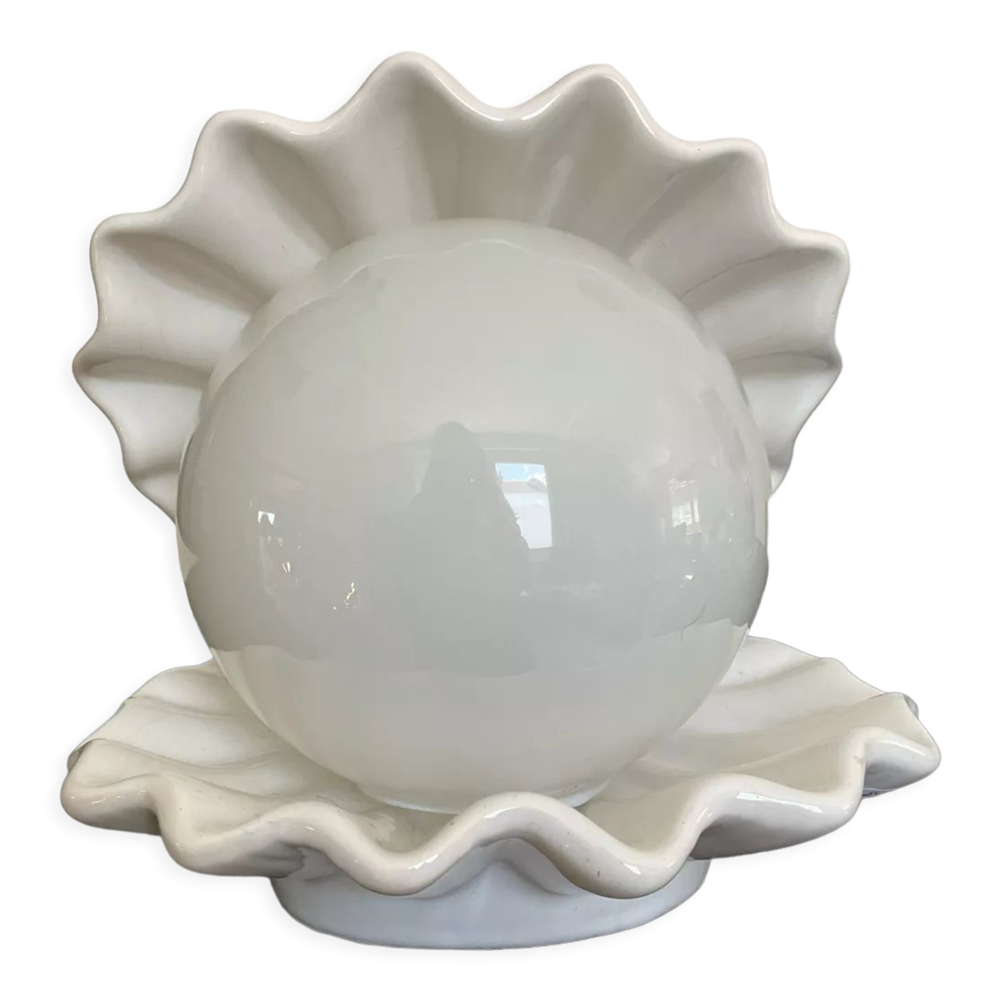 Vintage shell lamp 70s-80s