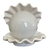 Lampe coquillage vintage années 70-80