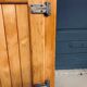 Vintage refrigerator 1930s/1940s, oak wood