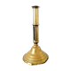 Brass push candle holder, nineteenth century